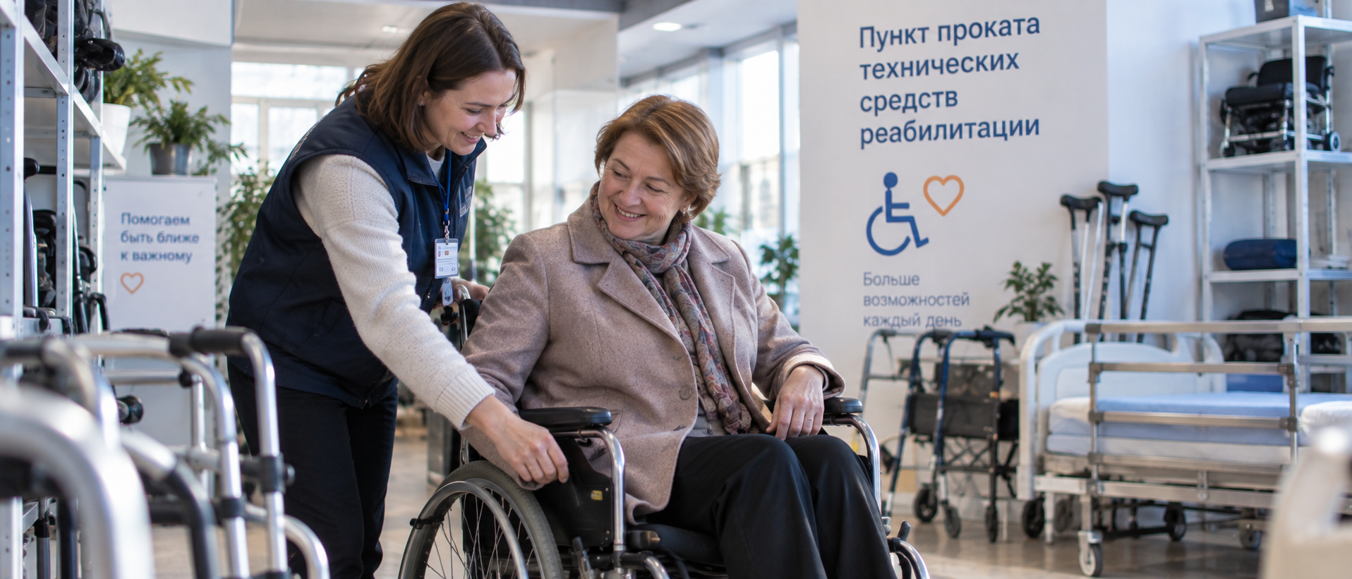 Прокат технических средств реабилитации в Омске