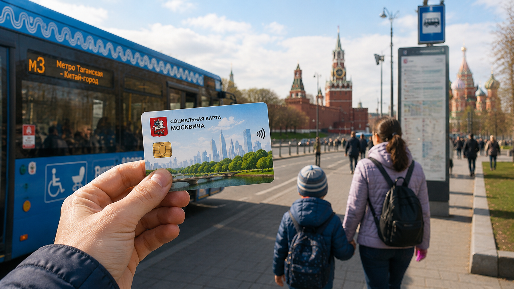 Социальная карта жителя Московской области для детей-инвалидов и родителей