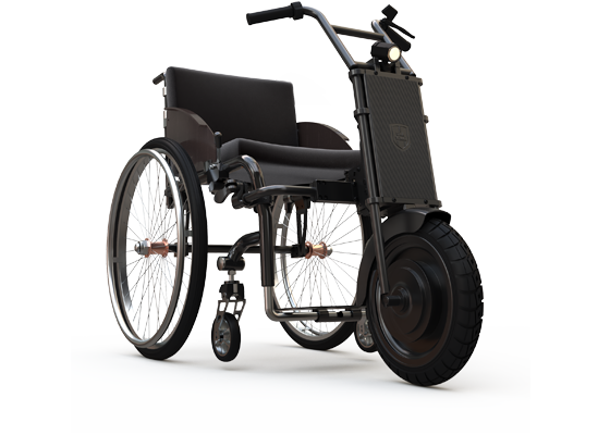 Электроприставка для инвалидной коляски UNAwheel Maxi 14
