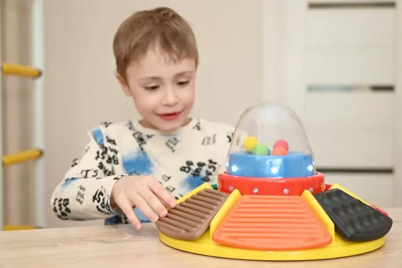 Игра «Текстурированная карусель»